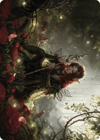 Yenna, Redtooth Regent Art Card [Wilds of Eldraine Art Series] | Black Swamp Games