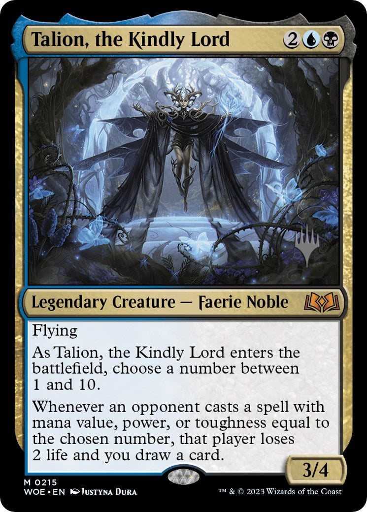 Talion, the Kindly Lord (Promo Pack) [Wilds of Eldraine Promos] | Black Swamp Games