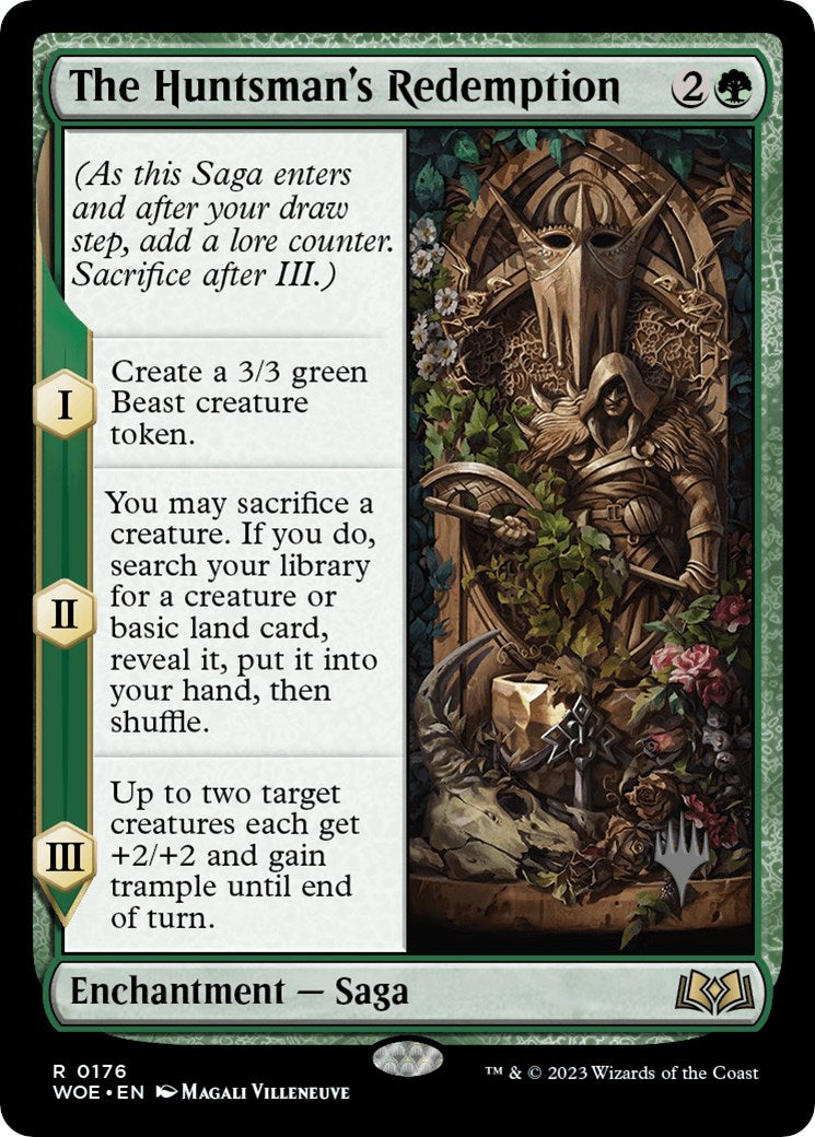 The Huntsman's Redemption (Promo Pack) [Wilds of Eldraine Promos] | Black Swamp Games