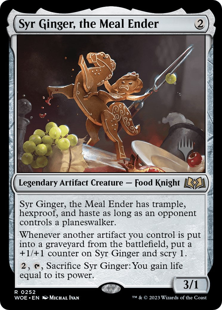 Syr Ginger, the Meal Ender (Promo Pack) [Wilds of Eldraine Promos] | Black Swamp Games