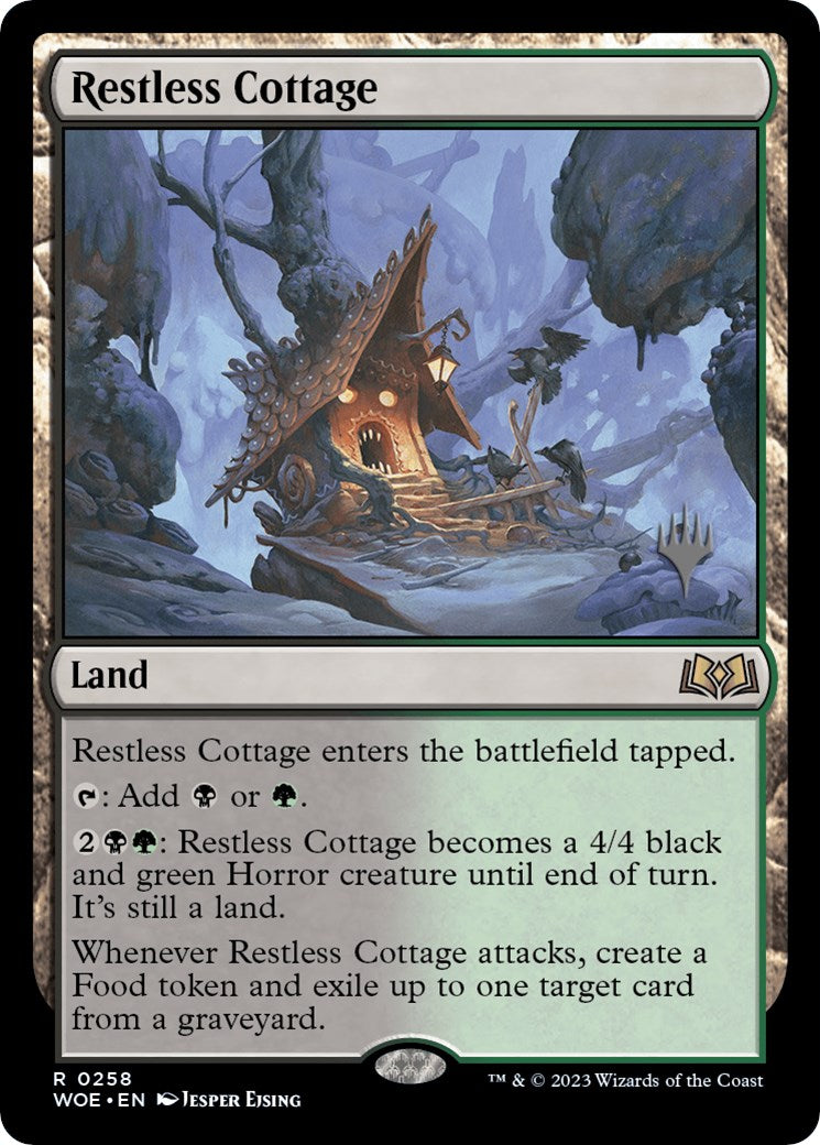 Restless Cottage (Promo Pack) [Wilds of Eldraine Promos] | Black Swamp Games