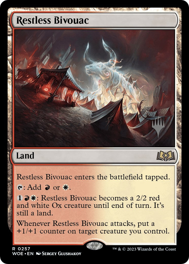 Restless Bivouac (Promo Pack) [Wilds of Eldraine Promos] | Black Swamp Games