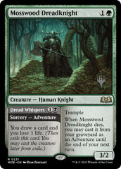 Mosswood Dreadknight // Dread Whispers (Promo Pack) [Wilds of Eldraine Promos] | Black Swamp Games