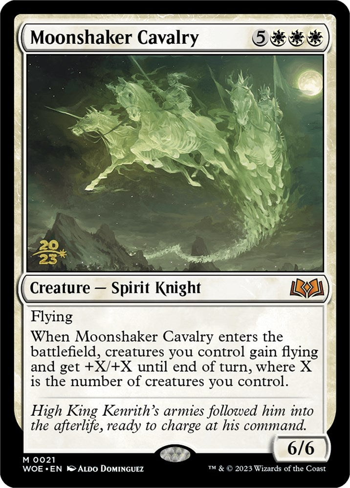 Moonshaker Cavalry [Wilds of Eldraine Prerelease Promos] | Black Swamp Games