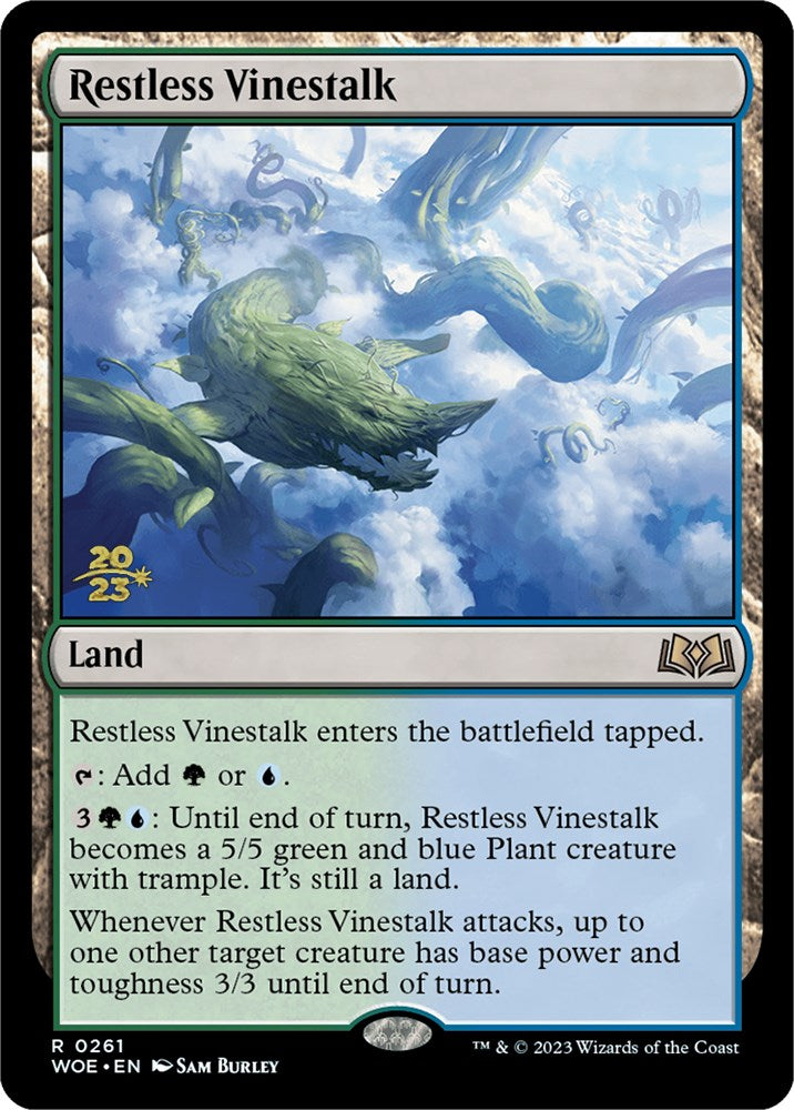 Restless Vinestalk [Wilds of Eldraine Prerelease Promos] | Black Swamp Games