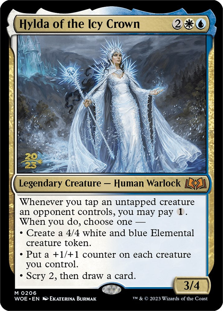 Hylda of the Icy Crown [Wilds of Eldraine Prerelease Promos] | Black Swamp Games