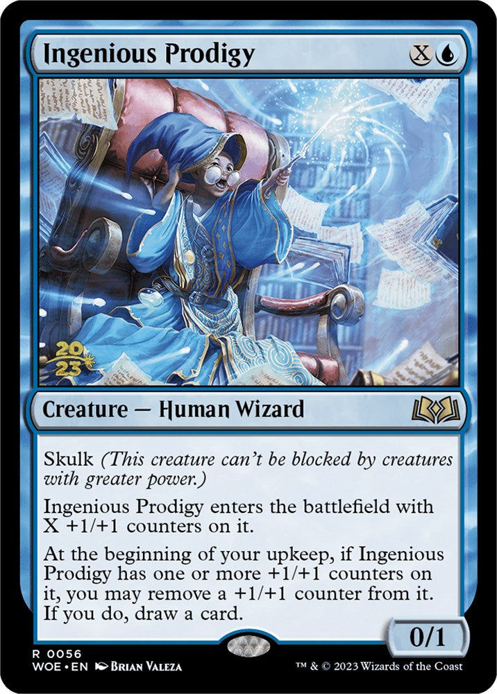 Ingenious Prodigy [Wilds of Eldraine Prerelease Promos] | Black Swamp Games