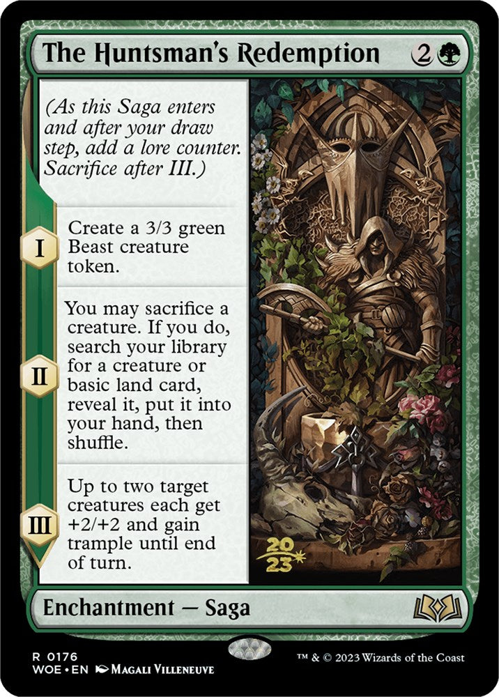 The Huntsman's Redemption [Wilds of Eldraine Prerelease Promos] | Black Swamp Games