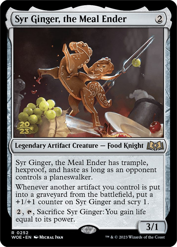 Syr Ginger, the Meal Ender [Wilds of Eldraine Prerelease Promos] | Black Swamp Games