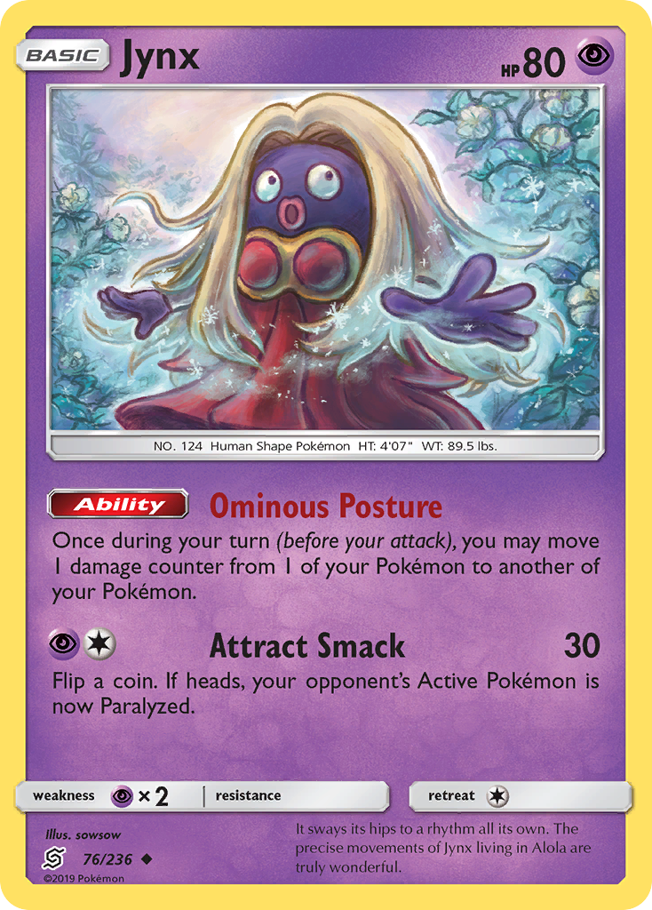 Jynx (76/236) [Sun & Moon: Unified Minds] | Black Swamp Games