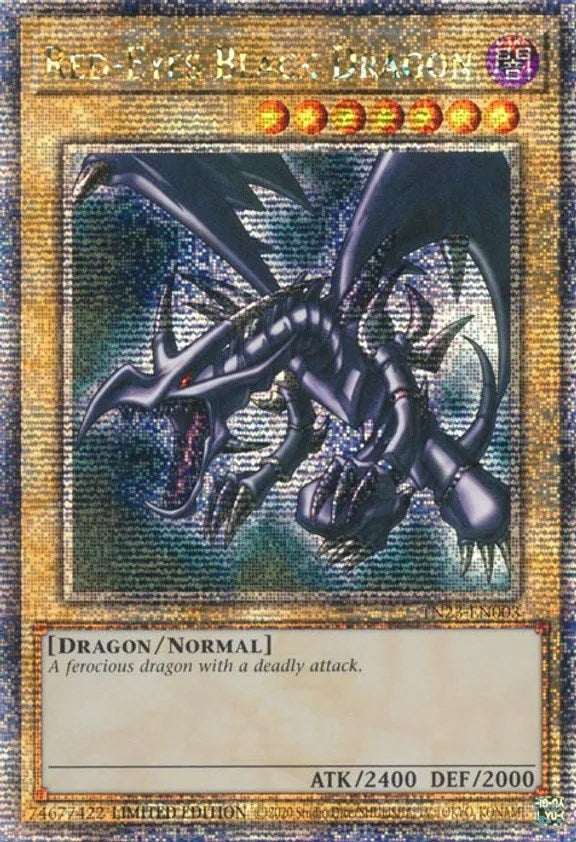 Red-Eyes Black Dragon [TN23-EN003] Quarter Century Secret Rare | Black Swamp Games