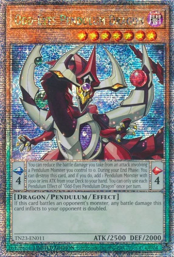 Odd-Eyes Pendulum Dragon [TN23-EN011] Quarter Century Secret Rare | Black Swamp Games