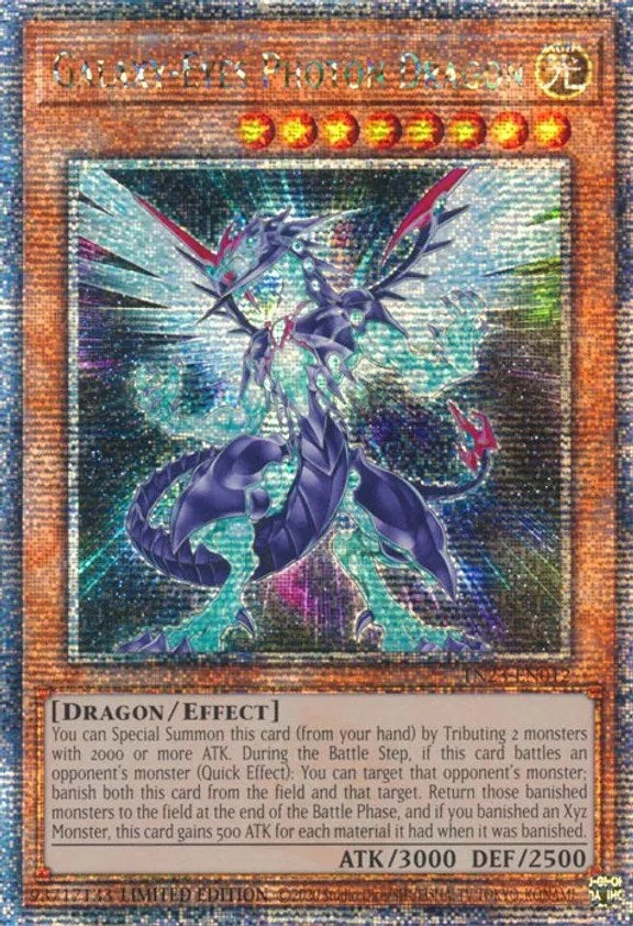 Galaxy-Eyes Photon Dragon [TN23-EN012] Quarter Century Secret Rare | Black Swamp Games