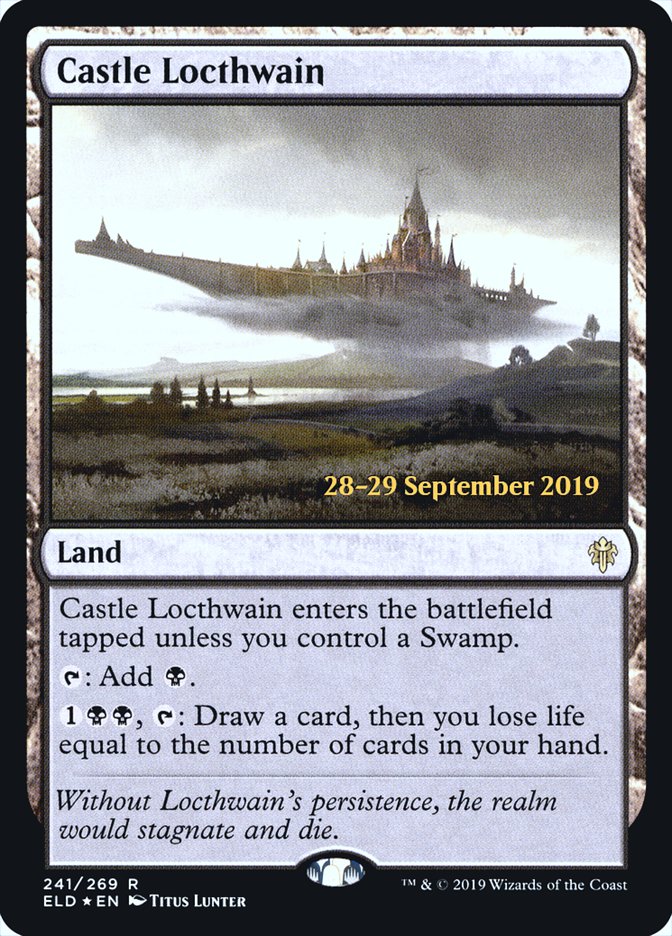 Castle Locthwain  [Throne of Eldraine Prerelease Promos] | Black Swamp Games