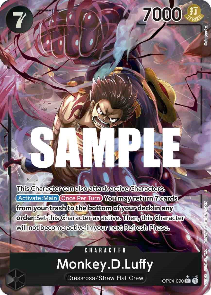 Monkey.D.Luffy (Alternate Art) [Kingdoms of Intrigue] | Black Swamp Games