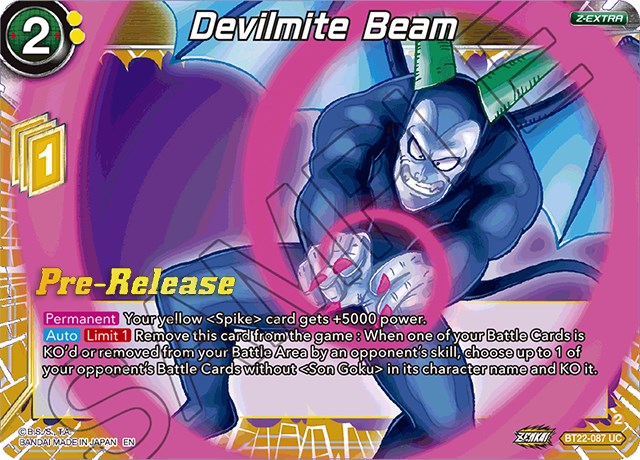 Devilmite Beam (BT22-087) [Critical Blow Prerelease Promos] | Black Swamp Games