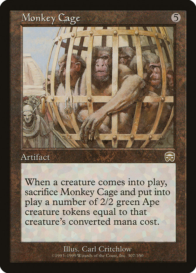Monkey Cage [Mercadian Masques] | Black Swamp Games