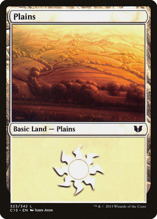 Plains (323) [Commander 2015] | Black Swamp Games