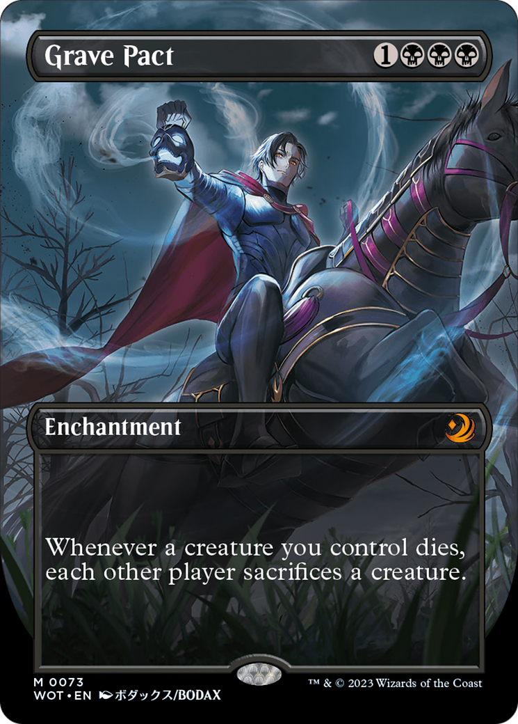 Grave Pact (Anime Borderless) [Wilds of Eldraine: Enchanting Tales] | Black Swamp Games