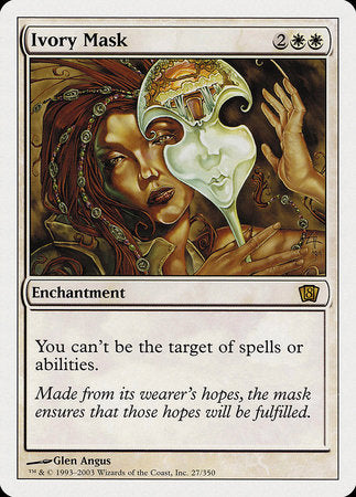 Ivory Mask [Eighth Edition] | Black Swamp Games