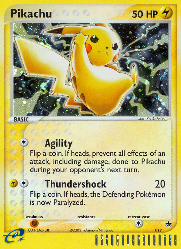 Pikachu (012) [Nintendo: Black Star Promos] | Black Swamp Games