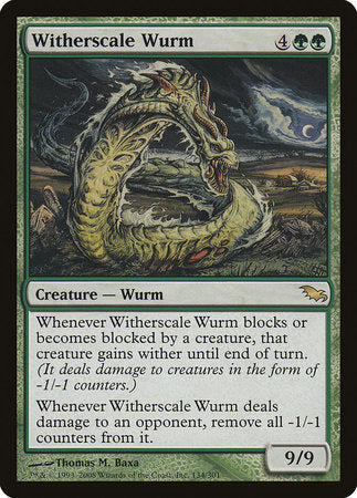 Witherscale Wurm [Shadowmoor] | Black Swamp Games