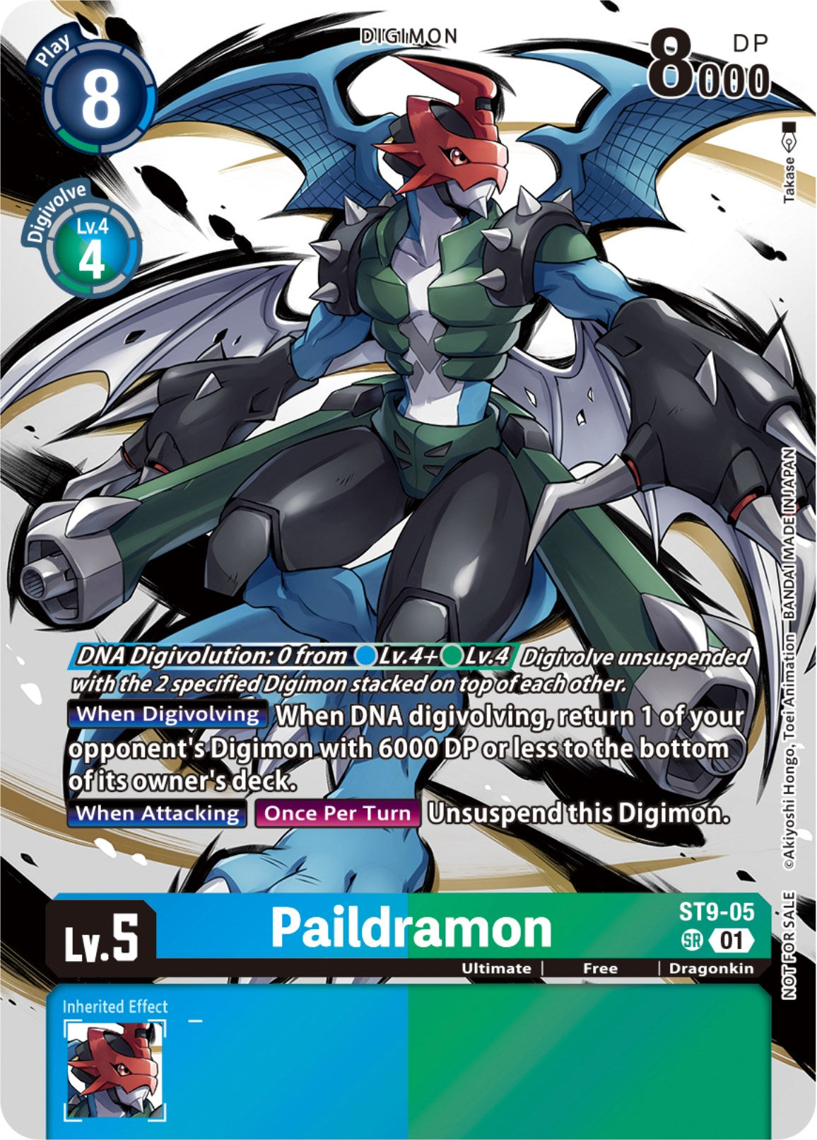 Paildramon [ST9-05] (Tamer Party Pack -The Beginning-) [Starter Deck: Ultimate Ancient Dragon] | Black Swamp Games