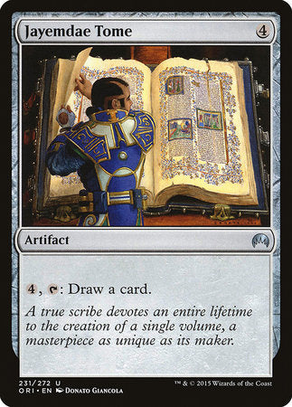 Jayemdae Tome [Magic Origins] | Black Swamp Games