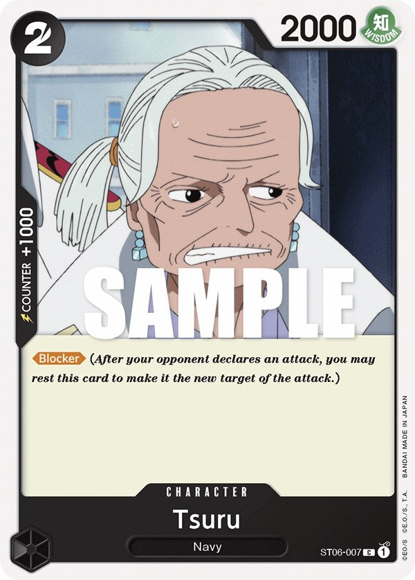 Tsuru [Starter Deck: Absolute Justice] | Black Swamp Games