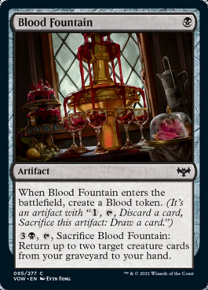 Blood Fountain [Innistrad: Crimson Vow] | Black Swamp Games