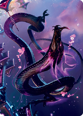 Junji, the Midnight Sky 1 Art Card [Kamigawa: Neon Dynasty Art Series] | Black Swamp Games