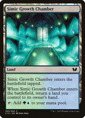 Simic Growth Chamber [Commander 2015] | Black Swamp Games