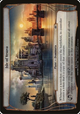 Isle of Vesuva (Planechase Anthology) [Planechase Anthology Planes] | Black Swamp Games