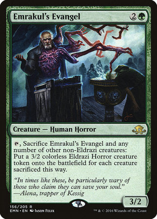 Emrakul's Evangel [Eldritch Moon] | Black Swamp Games