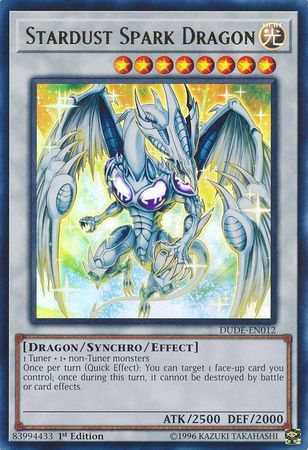 Stardust Spark Dragon [DUDE-EN012] Ultra Rare | Black Swamp Games