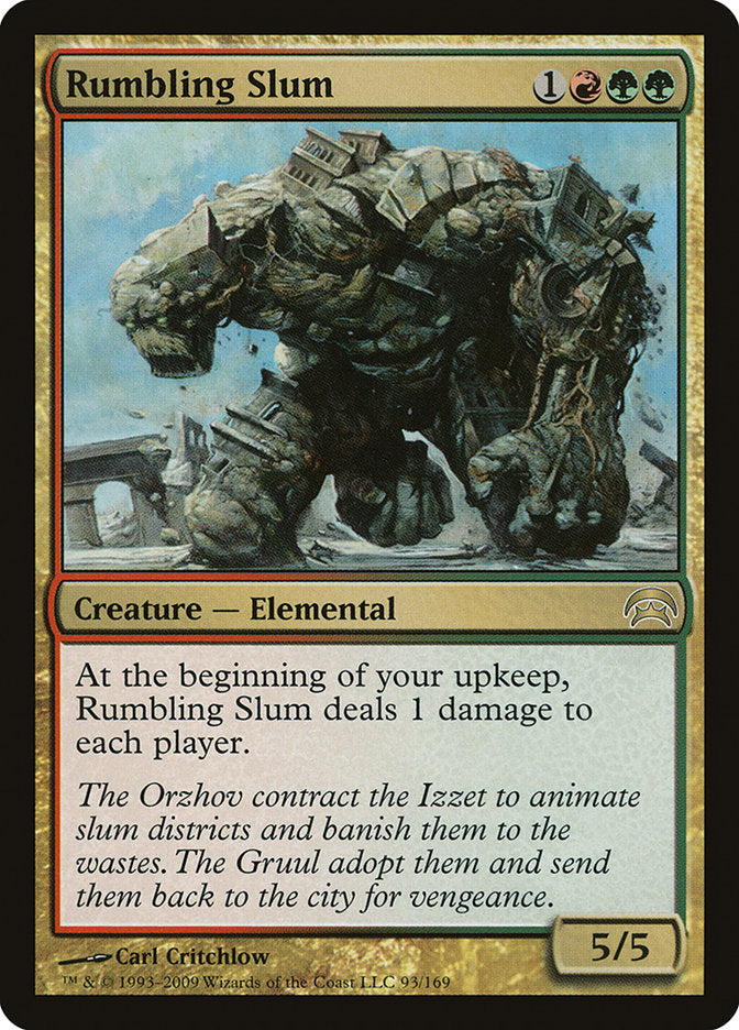 Rumbling Slum [Planechase] | Black Swamp Games