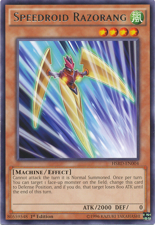 Speedroid Razorang [HSRD-EN004] Rare | Black Swamp Games