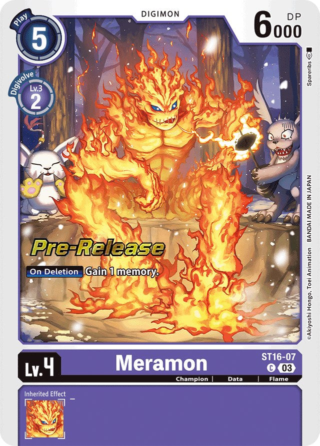 Meramon [ST16-07] [Starter Deck: Wolf of Friendship Pre-Release Cards] | Black Swamp Games