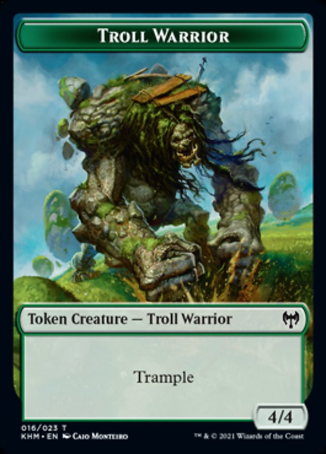 Troll Warrior Token [Kaldheim] | Black Swamp Games