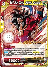 SS4 Son Goku, Saiyan Lineage [BT9-094] | Black Swamp Games