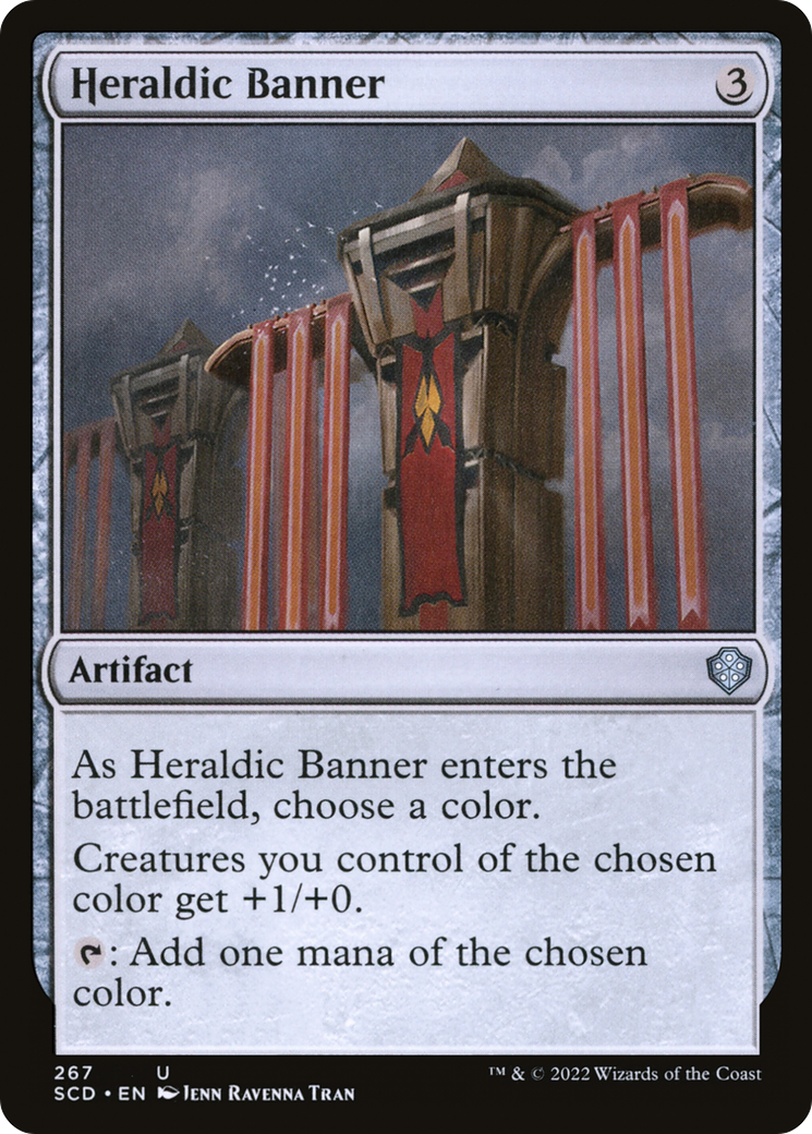 Heraldic Banner [Starter Commander Decks] | Black Swamp Games