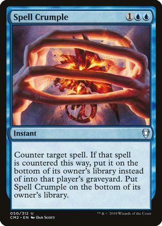 Spell Crumple [Commander Anthology Volume II] | Black Swamp Games