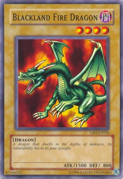 Blackland Fire Dragon [DB2-EN036] Common | Black Swamp Games