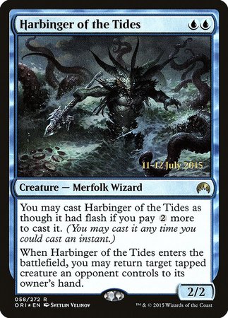 Harbinger of the Tides [Magic Origins Promos] | Black Swamp Games