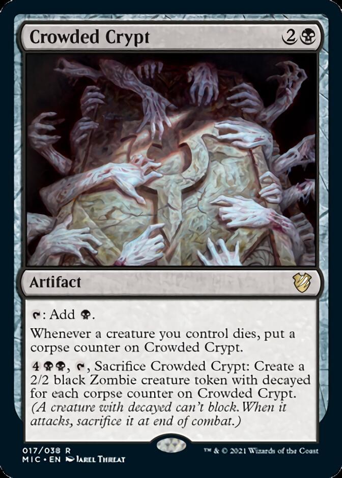 Crowded Crypt [Innistrad: Midnight Hunt Commander] | Black Swamp Games