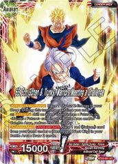 Son Gohan & Trunks // SS Son Gohan & Trunks, Warriors Meeting a Challenge (BT23-001) [Perfect Combination] | Black Swamp Games