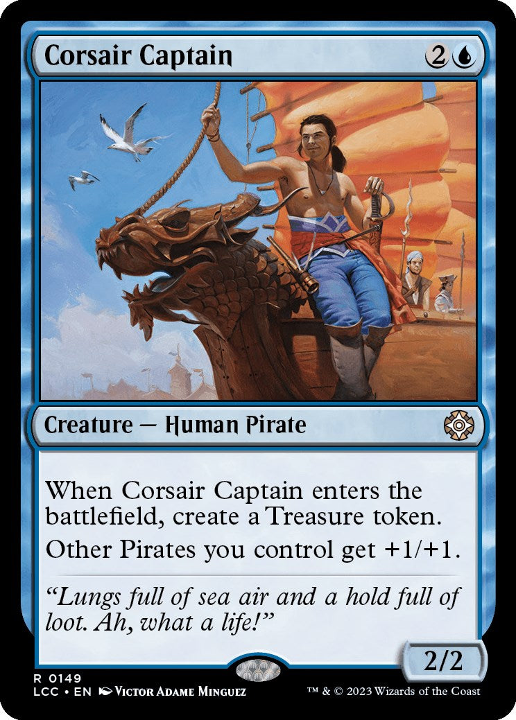 Corsair Captain [The Lost Caverns of Ixalan Commander] | Black Swamp Games