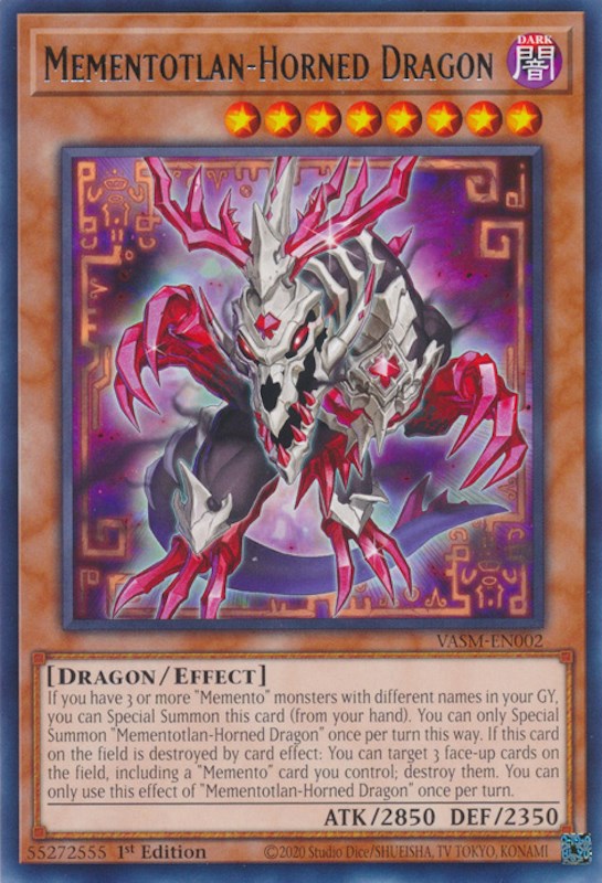 Mementotlan-Horned Dragon [VASM-EN002] Rare | Black Swamp Games