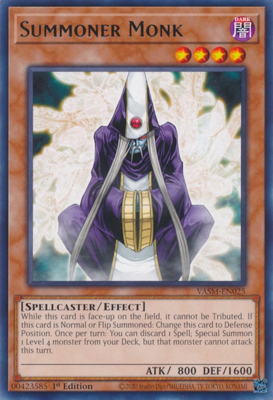 Summoner Monk [VASM-EN025] Rare | Black Swamp Games