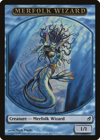 Merfolk Wizard Token [Lorwyn Tokens] | Black Swamp Games